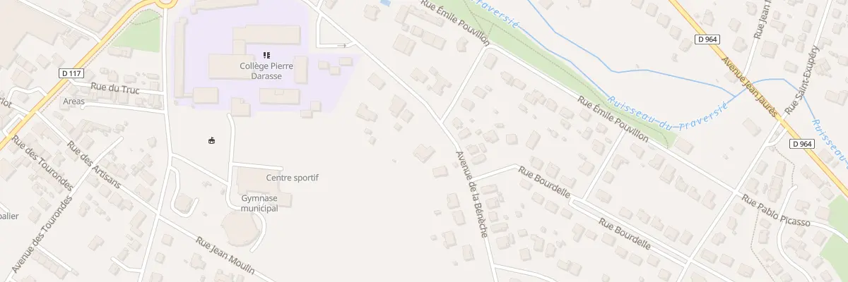 Plan du 12 Av de la Beneche à Caussade