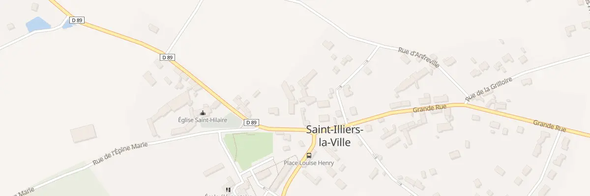 Plan du 6 Pl Louise Henry à Saint-Illiers-la-Ville