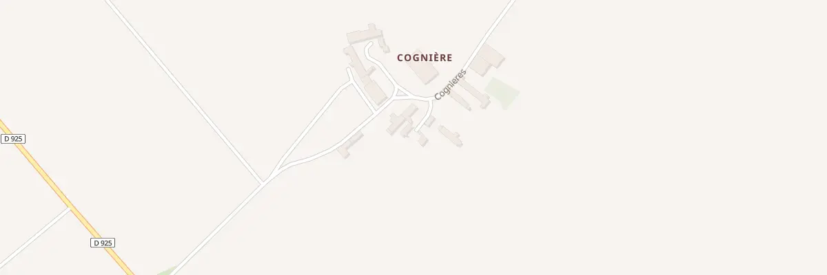 Plan du 4B Cogniere à Villermain