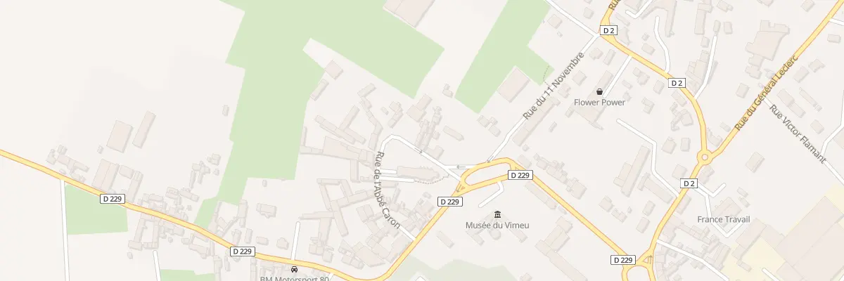 Plan du 23 Rue de l’Abbé Caron à Friville-Escarbotin
