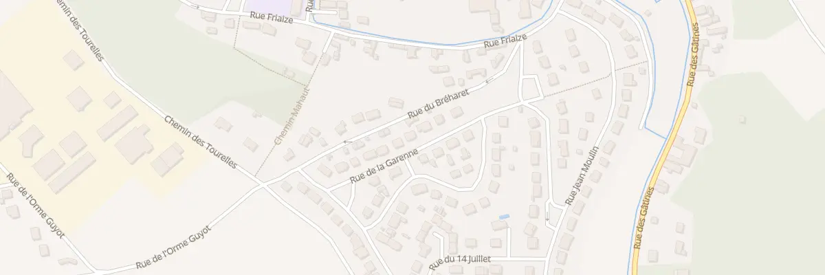 Plan du 8 Rue de la Garenne à Gasville-Oisème