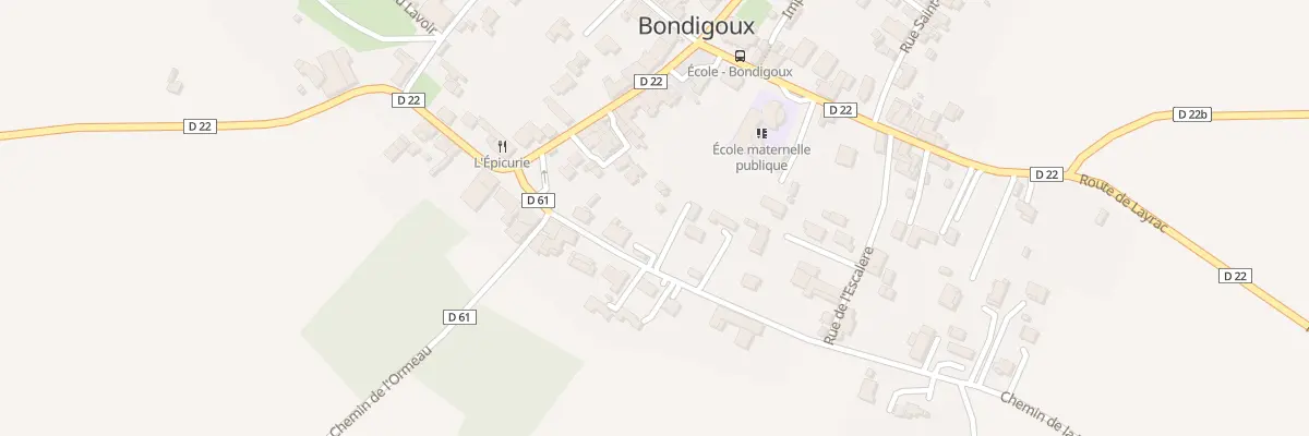 Plan du 107 Rue de la Croix-blanche à Bondigoux