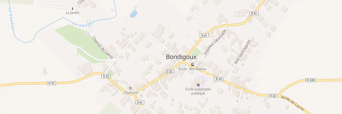 Plan du 106 Le Village à Bondigoux
