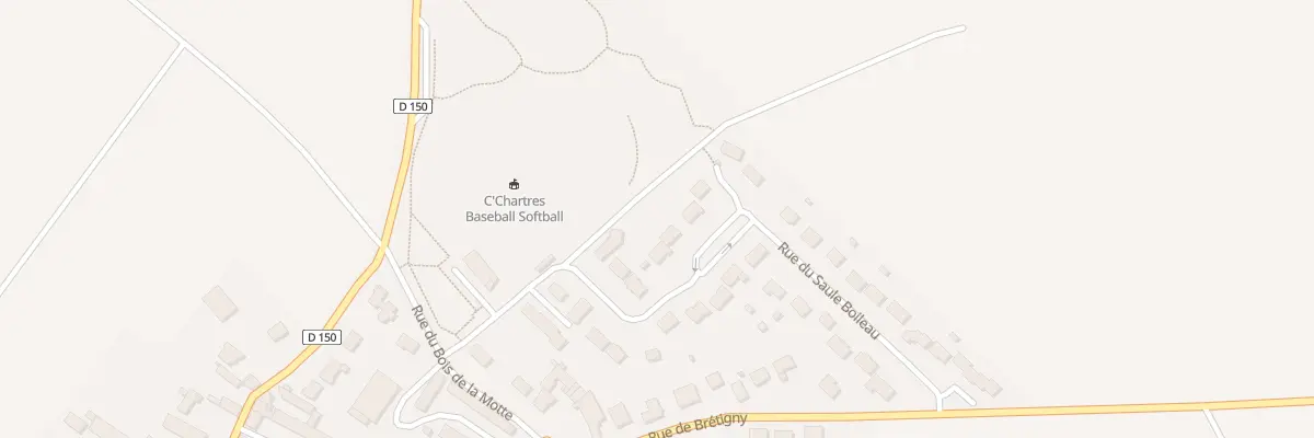 Plan du 28 Rue du Saule Boileau à Gellainville