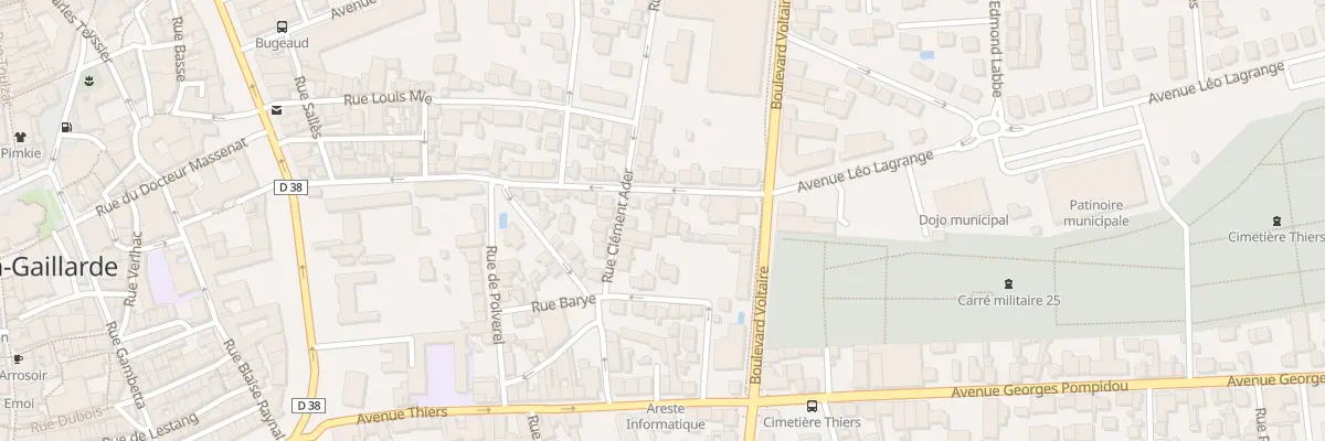 Plan du 20B Rue Gal Dalton à Brive-la-Gaillarde