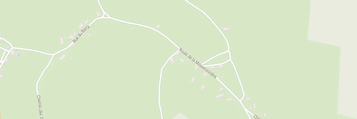 Plan du 552 Rte de la Mosseronniere à Uzech