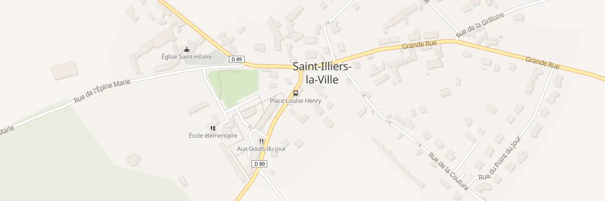 Plan du 1 Rue de Bréval à Saint-Illiers-la-Ville