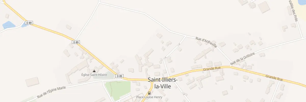 Plan du 1B Rue d’Anfreville à Saint-Illiers-la-Ville