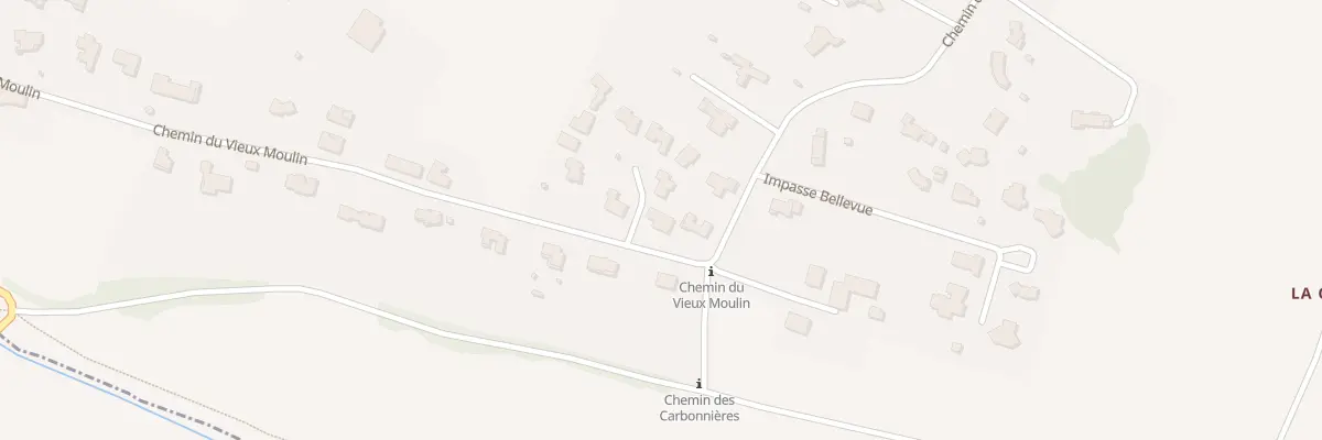 Plan du 9001 Ribaute à Montrabé