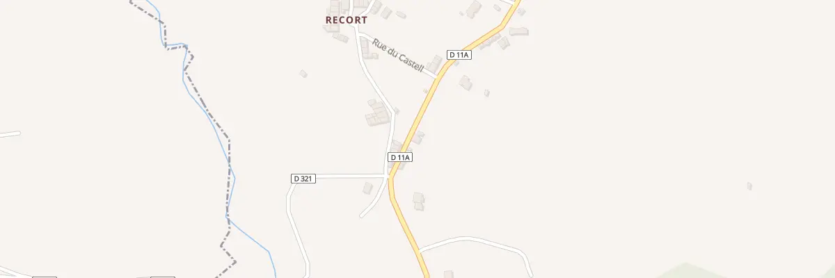 Plan du 16 Recort à Brassac