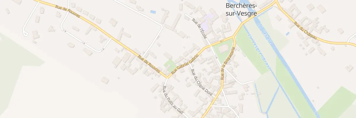 Plan du 10 Rue Gabriel Gabrio à Berchères-sur-Vesgre