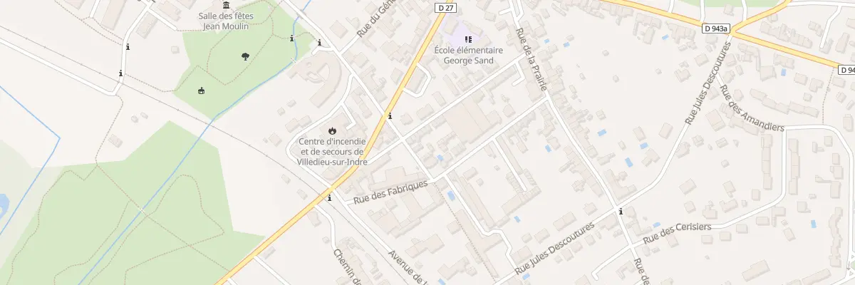 Plan du 9 Rue des Echelles à Villedieu-sur-Indre