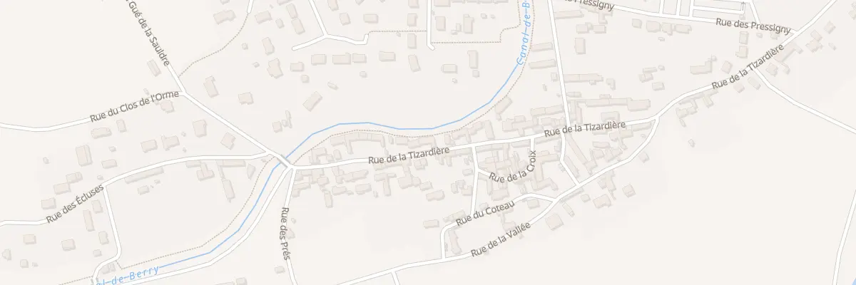 Plan du 66 Rue de la Tizardière à Selles-sur-Cher
