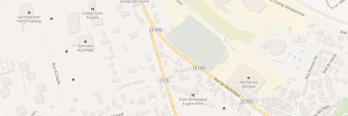 Plan du 51 Rue de Neufchâtel à Forges-les-Eaux