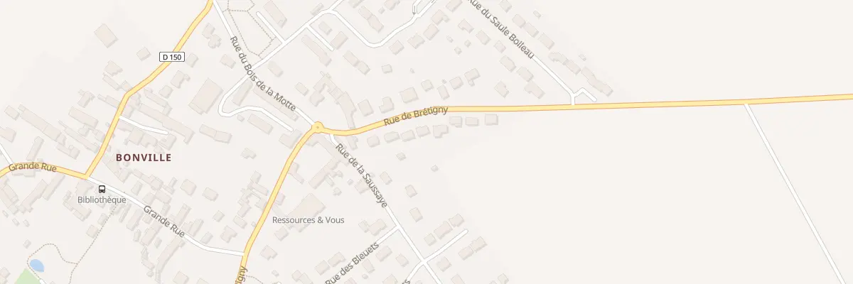 Plan du 36 Rue de Bretigny à Gellainville