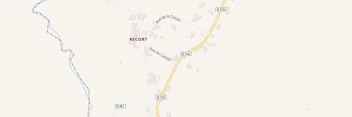 Plan du 1347 Rte du Pont de l’Arget à Brassac
