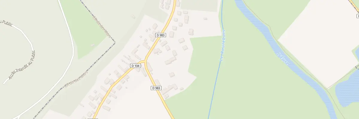 Plan du 45 Rue de Maintenon à Lormaye
