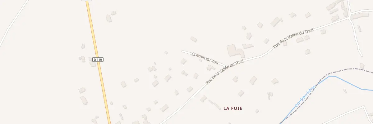 Plan du 1 Che du Vou à Billy