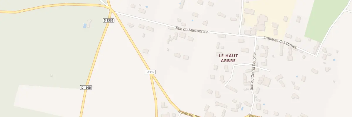 Plan du 17 Rue du Marronnier au Mesnil-Simon