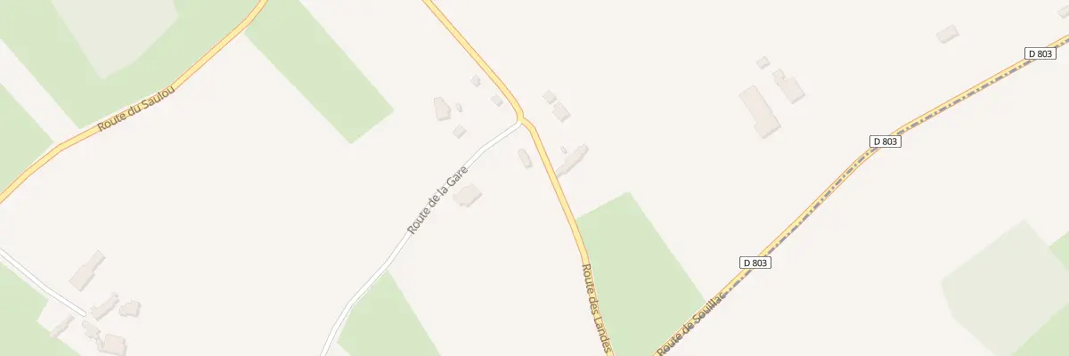 Plan du 5195F Les Landes à Baladou