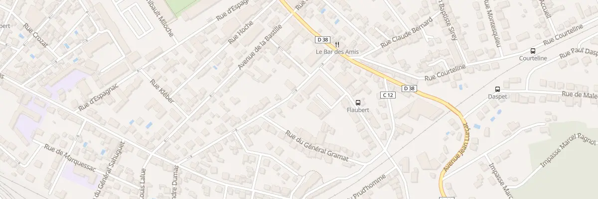 Plan du 5 Rue Gal Desbrulys à Brive-la-Gaillarde