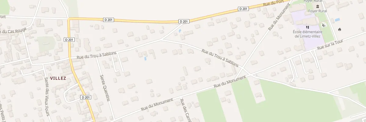 Plan du 20B Rue du Trou à Sablons à Limetz-Villez