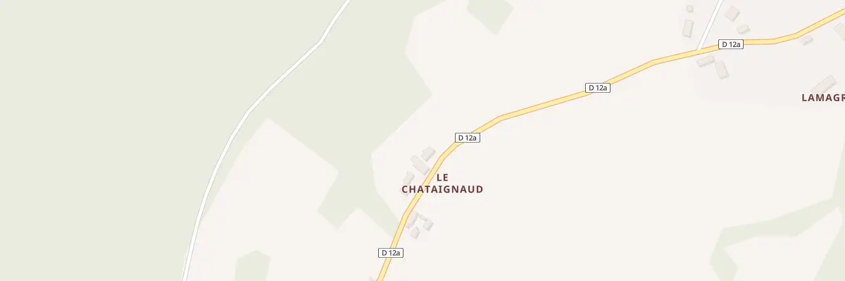 Plan du 5042 Le Chataignaud à Roziers-Saint-Georges