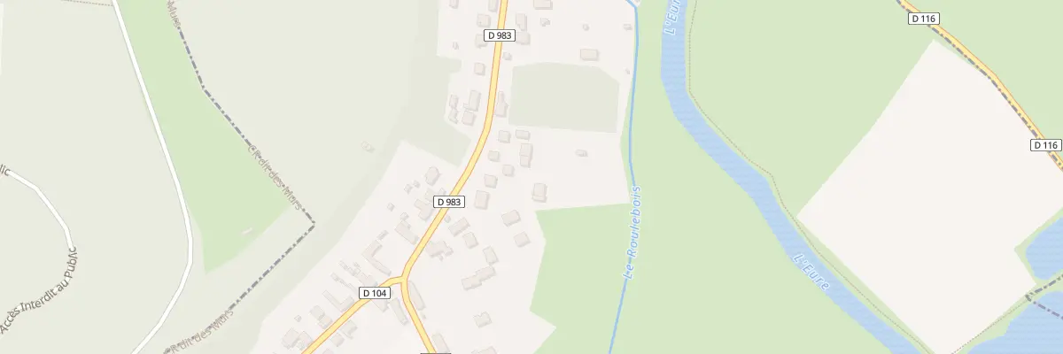 Plan du 29 Rue de Maintenon à Lormaye