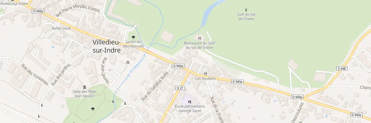 Plan du 53 Rue du Général de Gaulle à Villedieu-sur-Indre