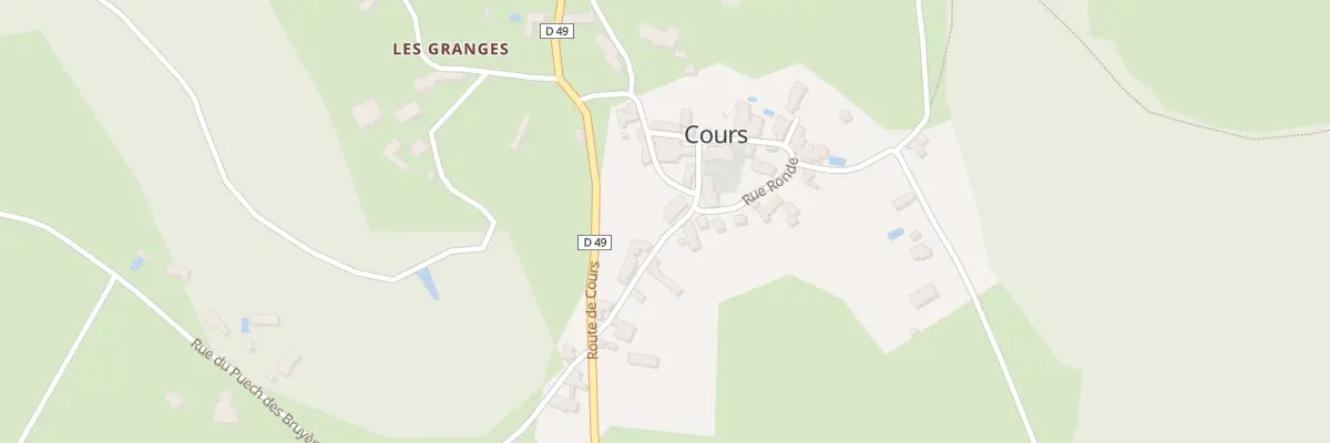 Plan du 5026 Cours à Bellefont-La Rauze