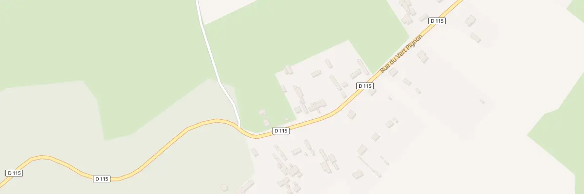 Plan du 43 Rue du Vert Pignon à Bazinval