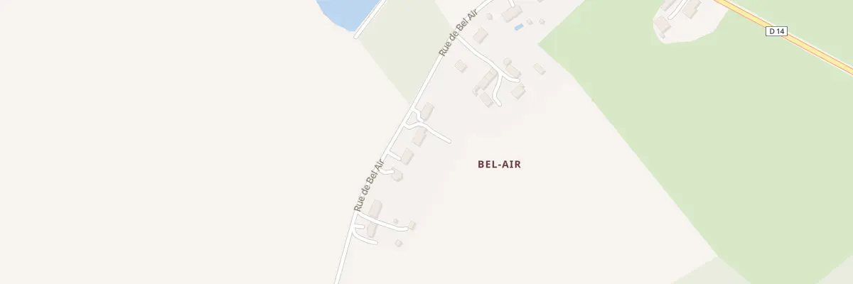 Plan du 29 Bel Air à La Pérouille