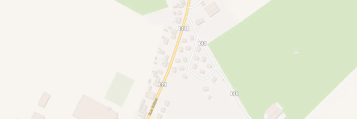Plan du 19 Rue Kléber à Woincourt