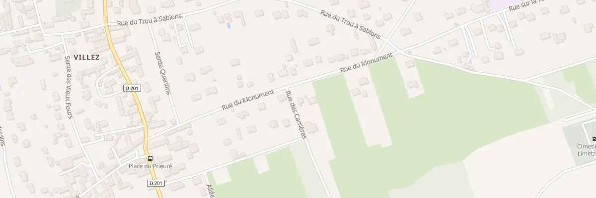 Plan du 20 Rue du Monument à Limetz-Villez