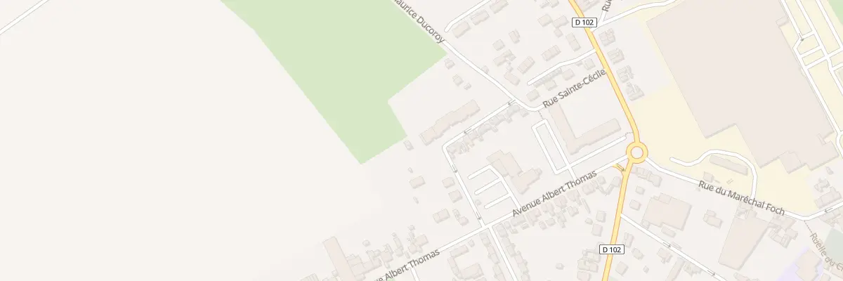 Plan du 8 Rue Sainte Cécile à Friville-Escarbotin