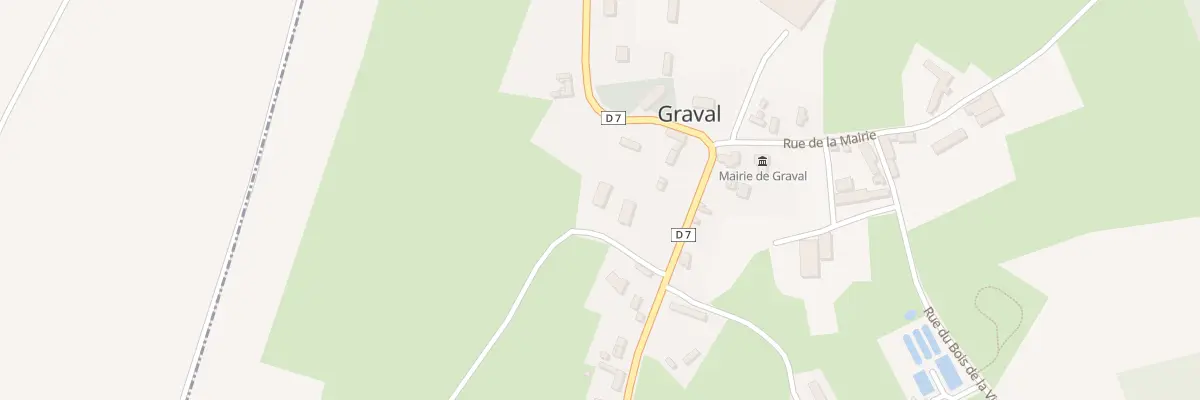 Plan du 1B Che du Presbytere à Graval
