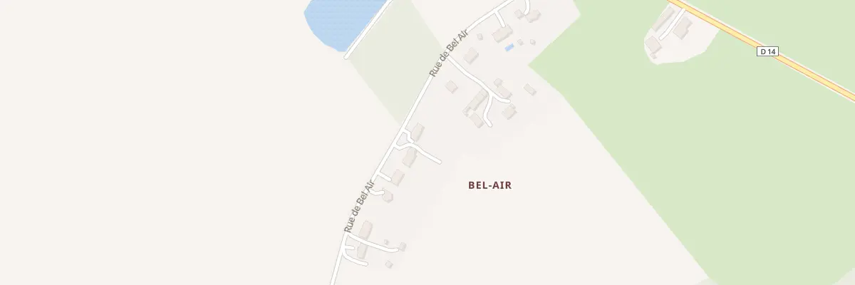 Plan du 27 Bel Air à La Pérouille