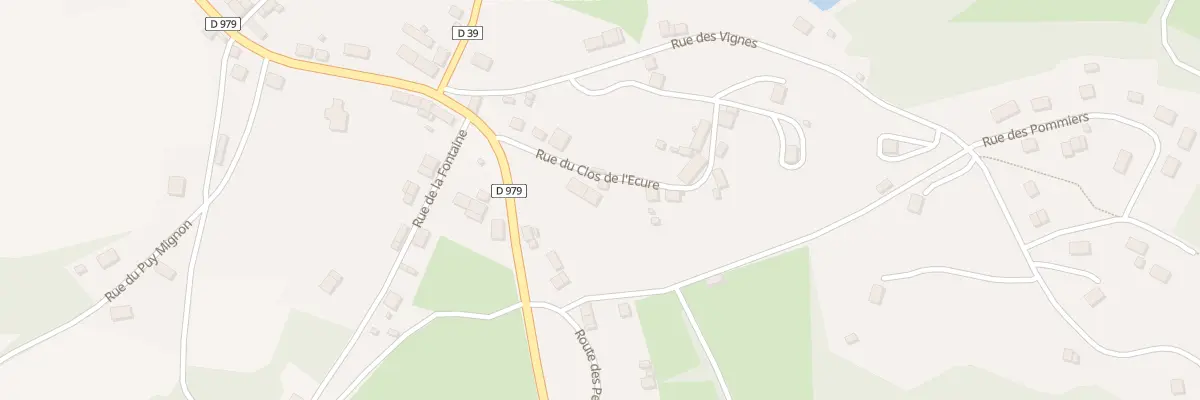 Plan du 4 Rue du Clos de l’Ecure à Saint-Denis-des-Murs
