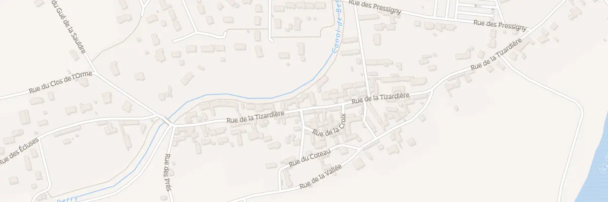 Plan du 62 Rue de la Tizardière à Selles-sur-Cher
