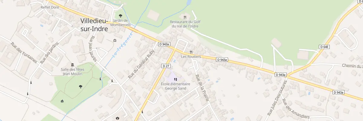 Plan du 78 Rue du Général de Gaulle à Villedieu-sur-Indre