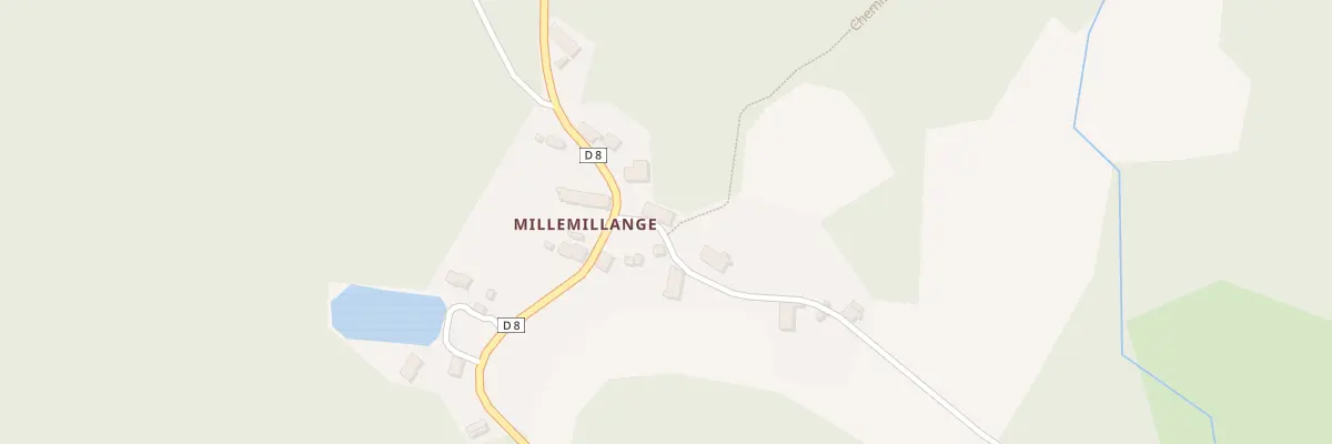 Plan du 7 Millemillange à Saint-Goussaud