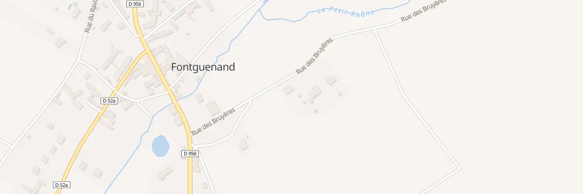 Plan du 6 Rue des Bruyères à Fontguenand