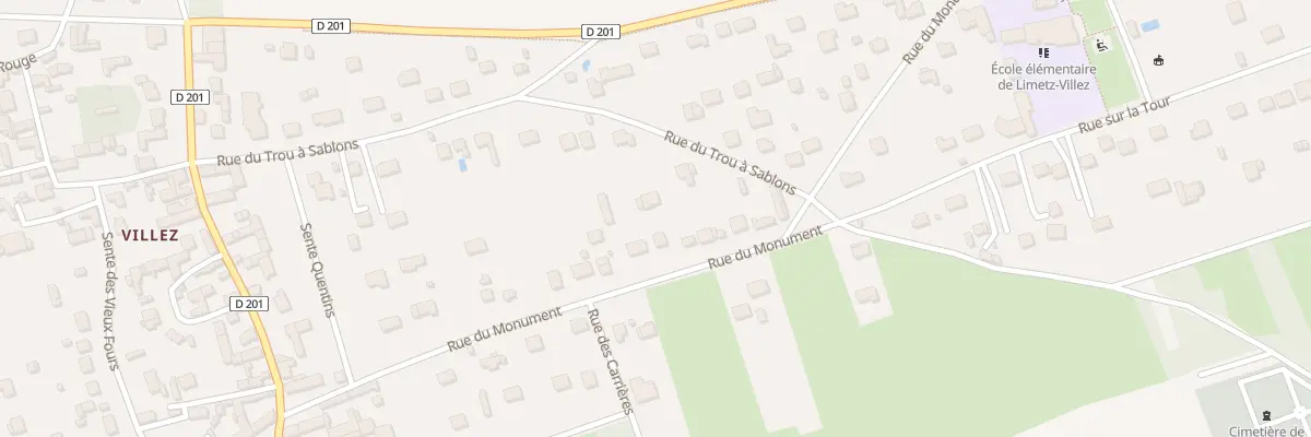 Plan du 25B Rue du Monument à Limetz-Villez