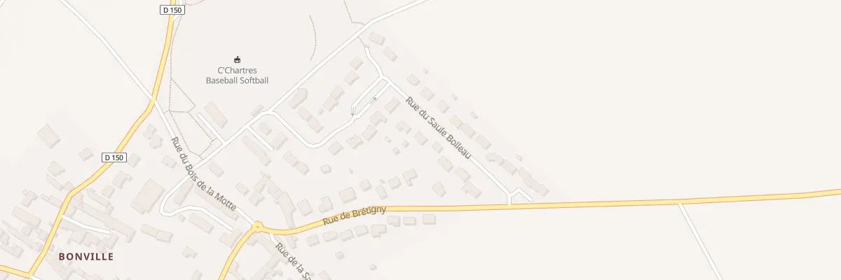 Plan du 9 Rue du Saule Boileau à Gellainville