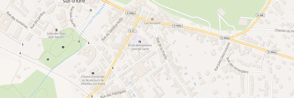 Plan du 18 Rue des Echelles à Villedieu-sur-Indre