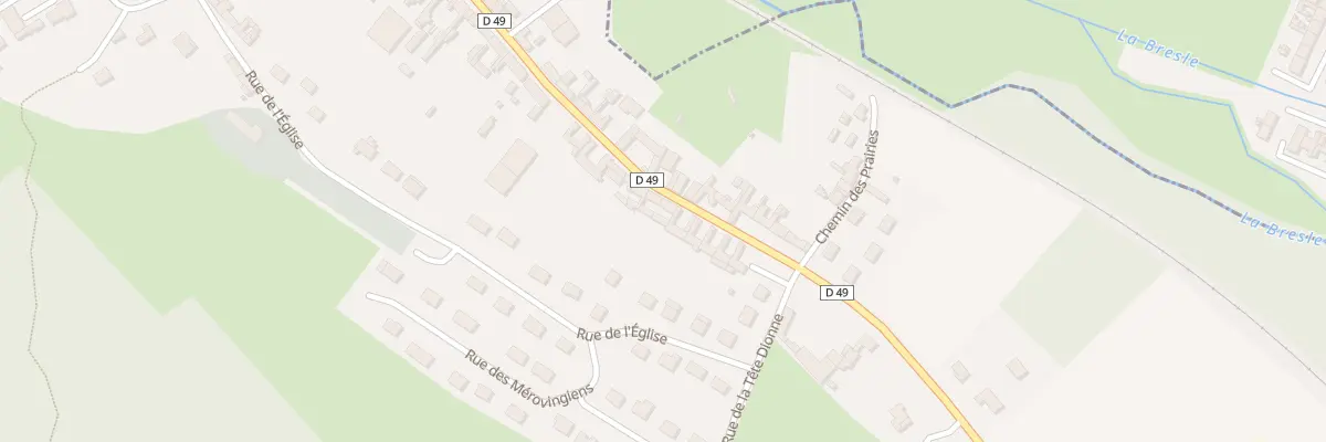 Plan du 48 Rue Georges Clémenceau à Longroy