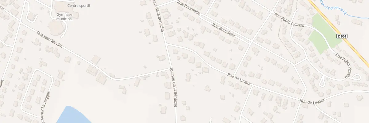 Plan du 2 Rue de Lavaur à Caussade