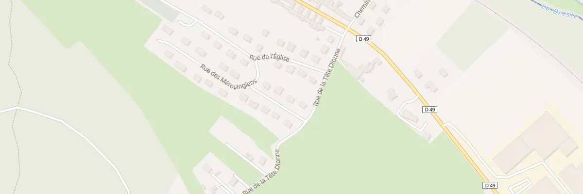 Plan du 4 Rue des Mérovingiens à Longroy