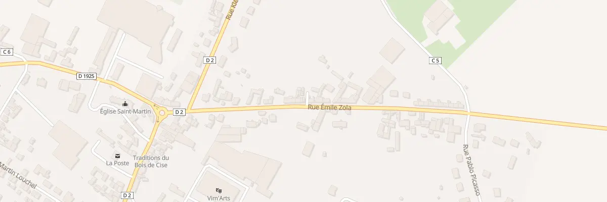 Plan du 35B Rue Emile Zola à Woincourt