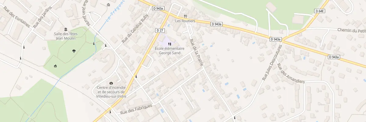 Plan du 21 Rue des Echelles à Villedieu-sur-Indre